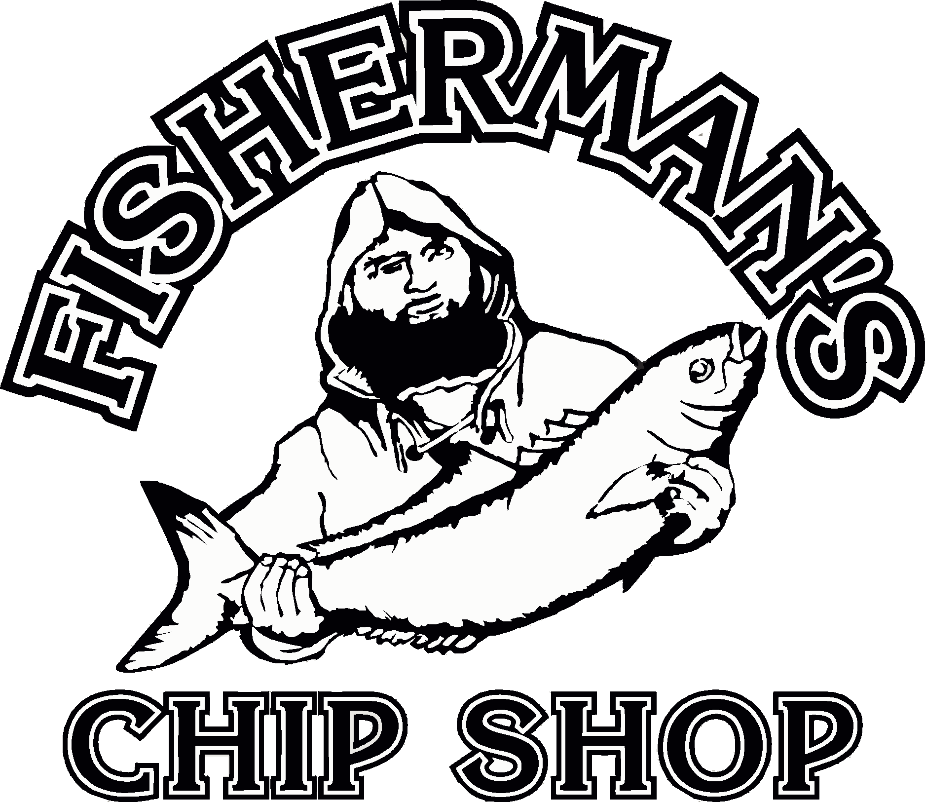 Fisherman's Chip Shop Logo Vector Logo